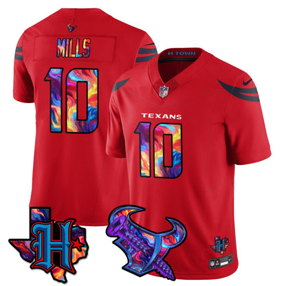 HOU Special Vapor Limited Jersey - All Stitched-DTD