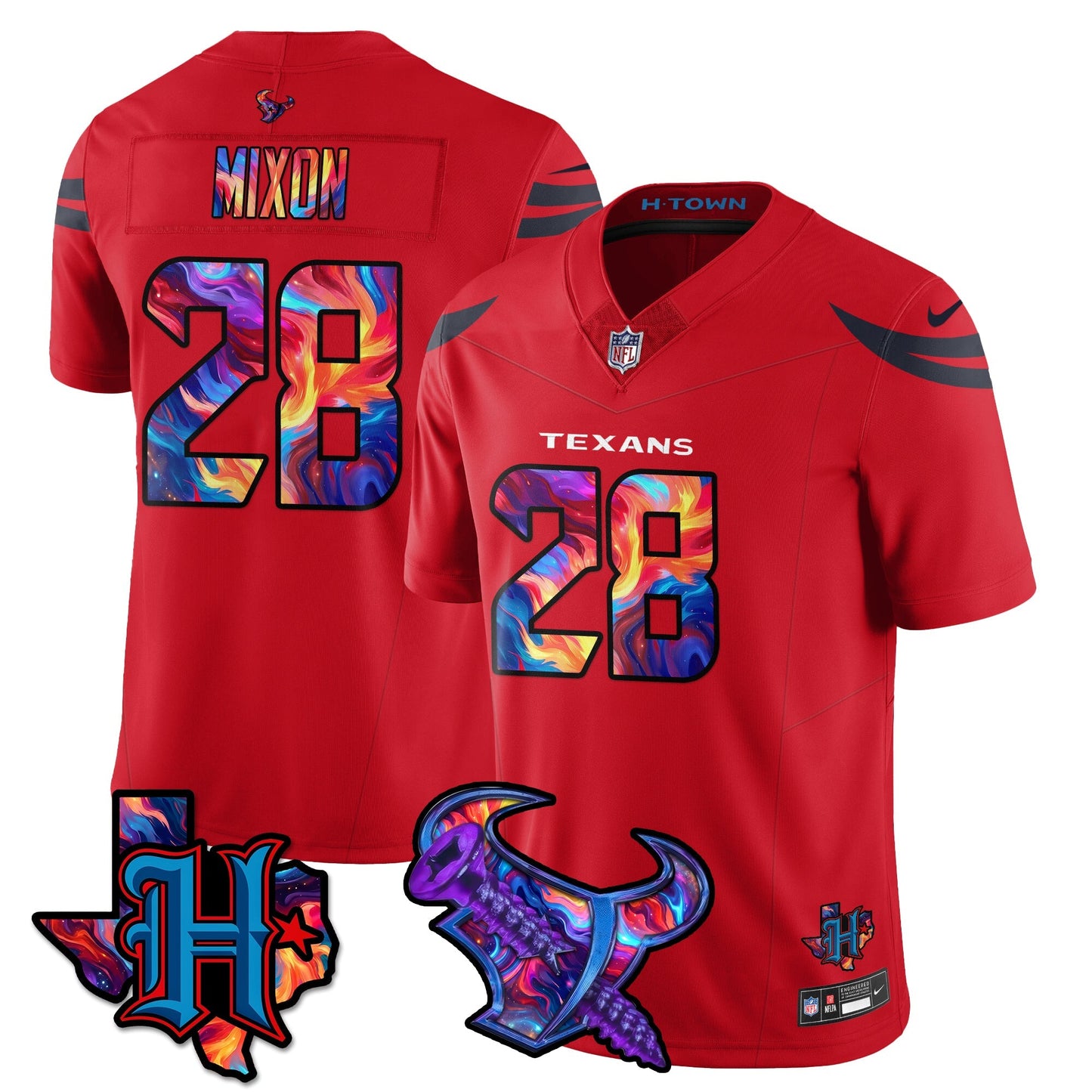 HOU Special Vapor Limited Jersey - All Stitched-DTD