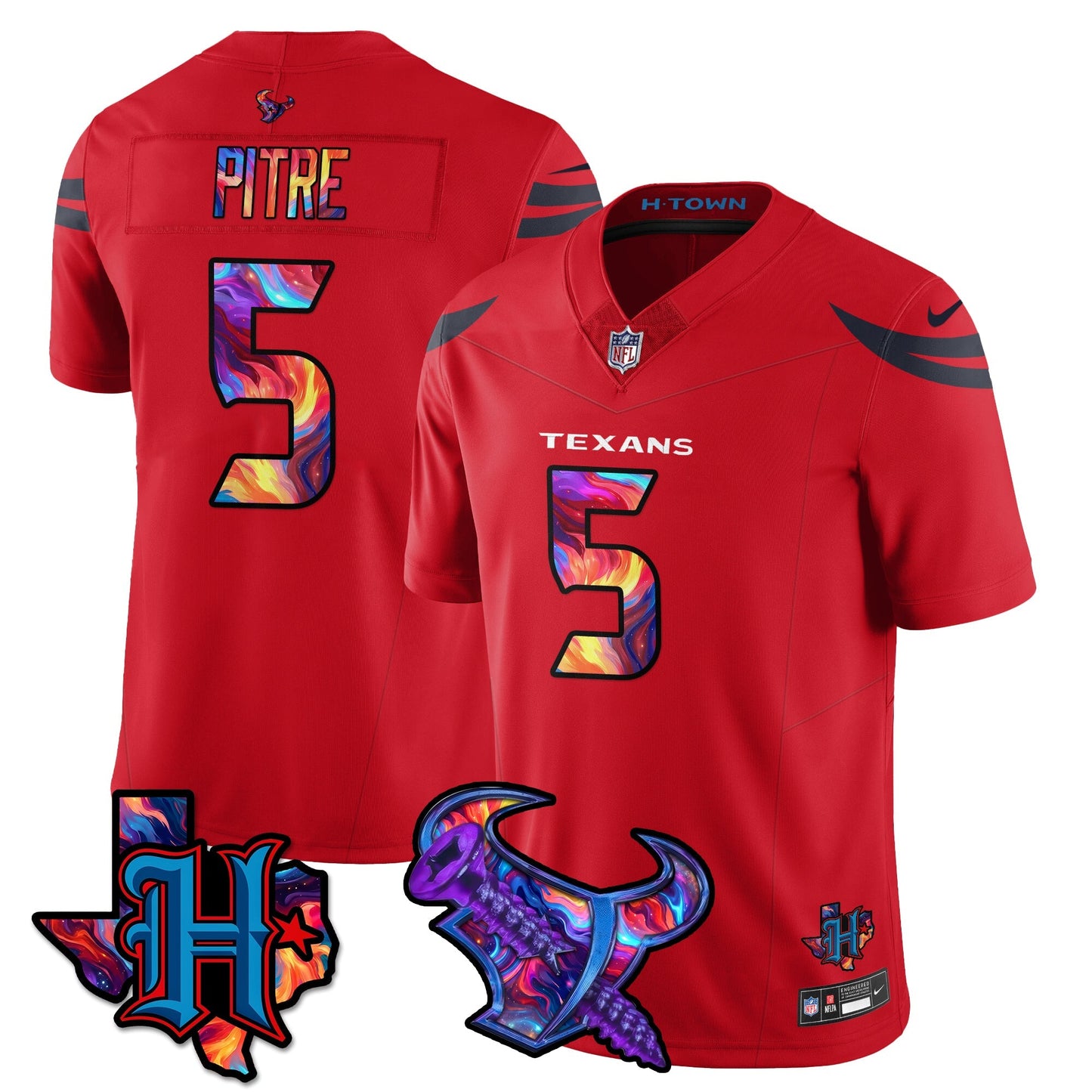 HOU Special Vapor Limited Jersey - All Stitched-DTD