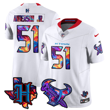 HOU Special Vapor Limited Jersey - All Stitched-DTD