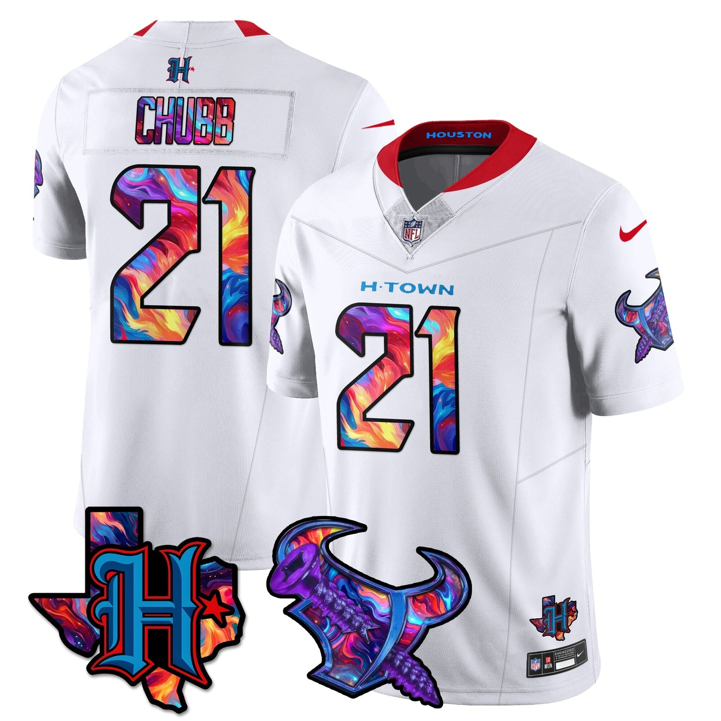 HOU Special Vapor Limited Jersey - All Stitched-DTD