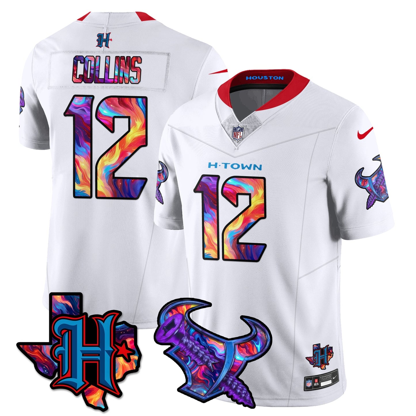 HOU Special Vapor Limited Jersey - All Stitched-DTD