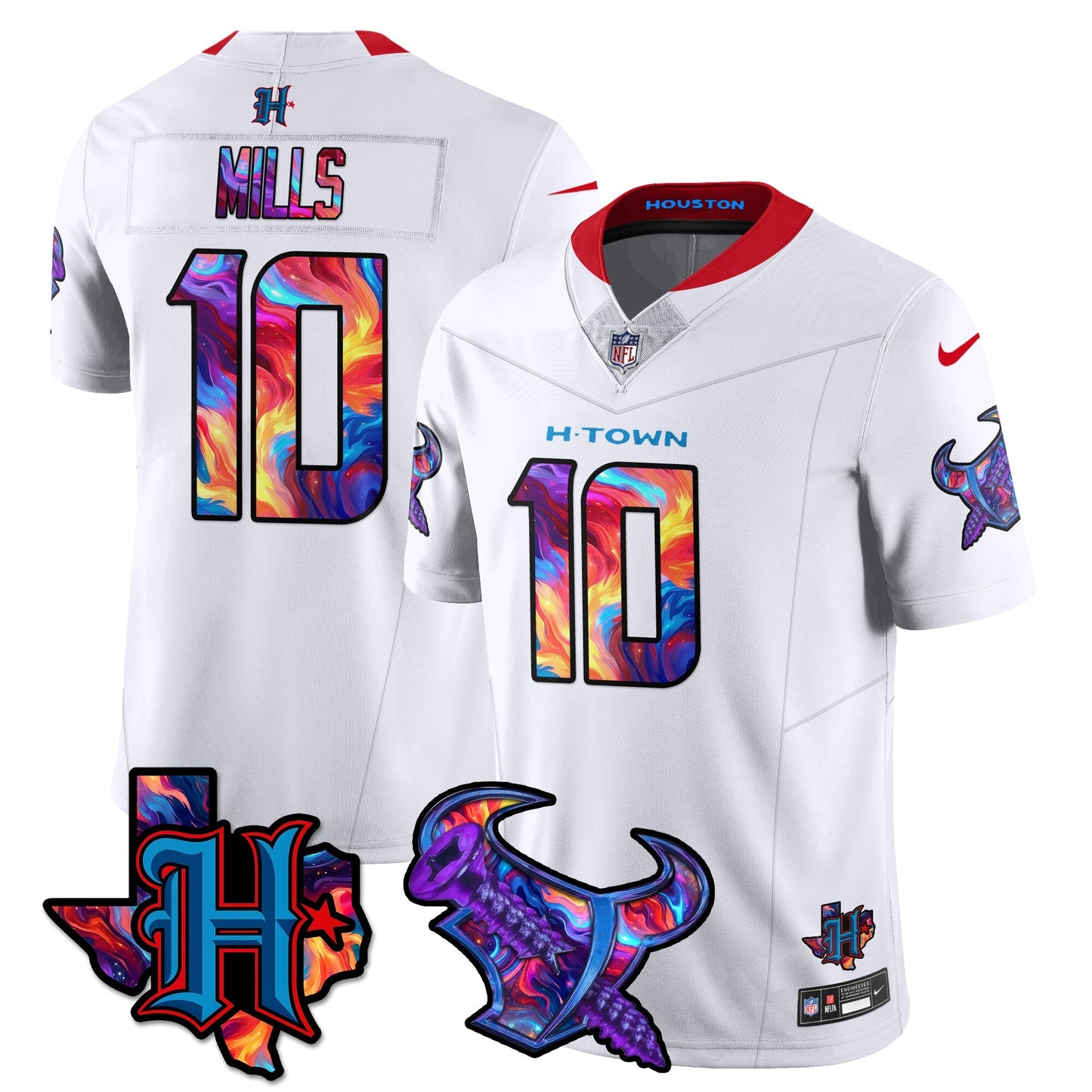 HOU Special Vapor Limited Jersey - All Stitched-DTD