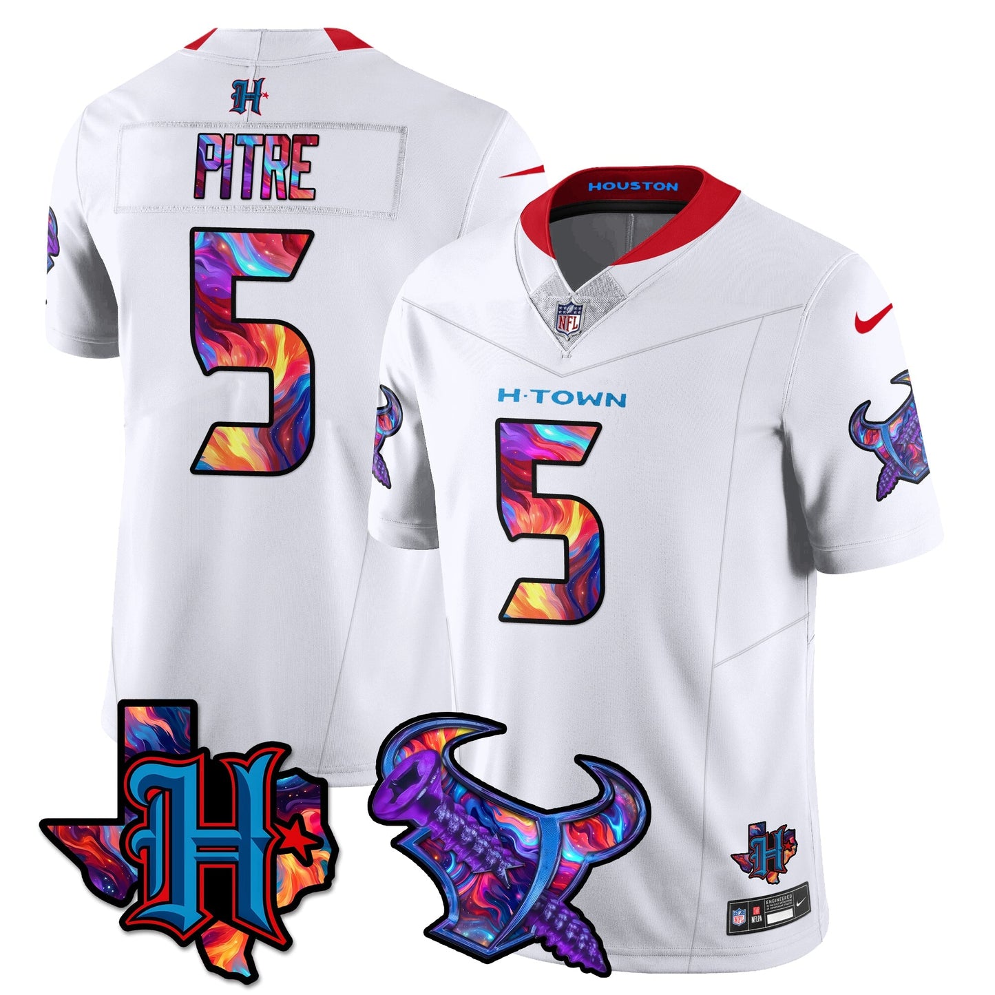 HOU Special Vapor Limited Jersey - All Stitched-DTD