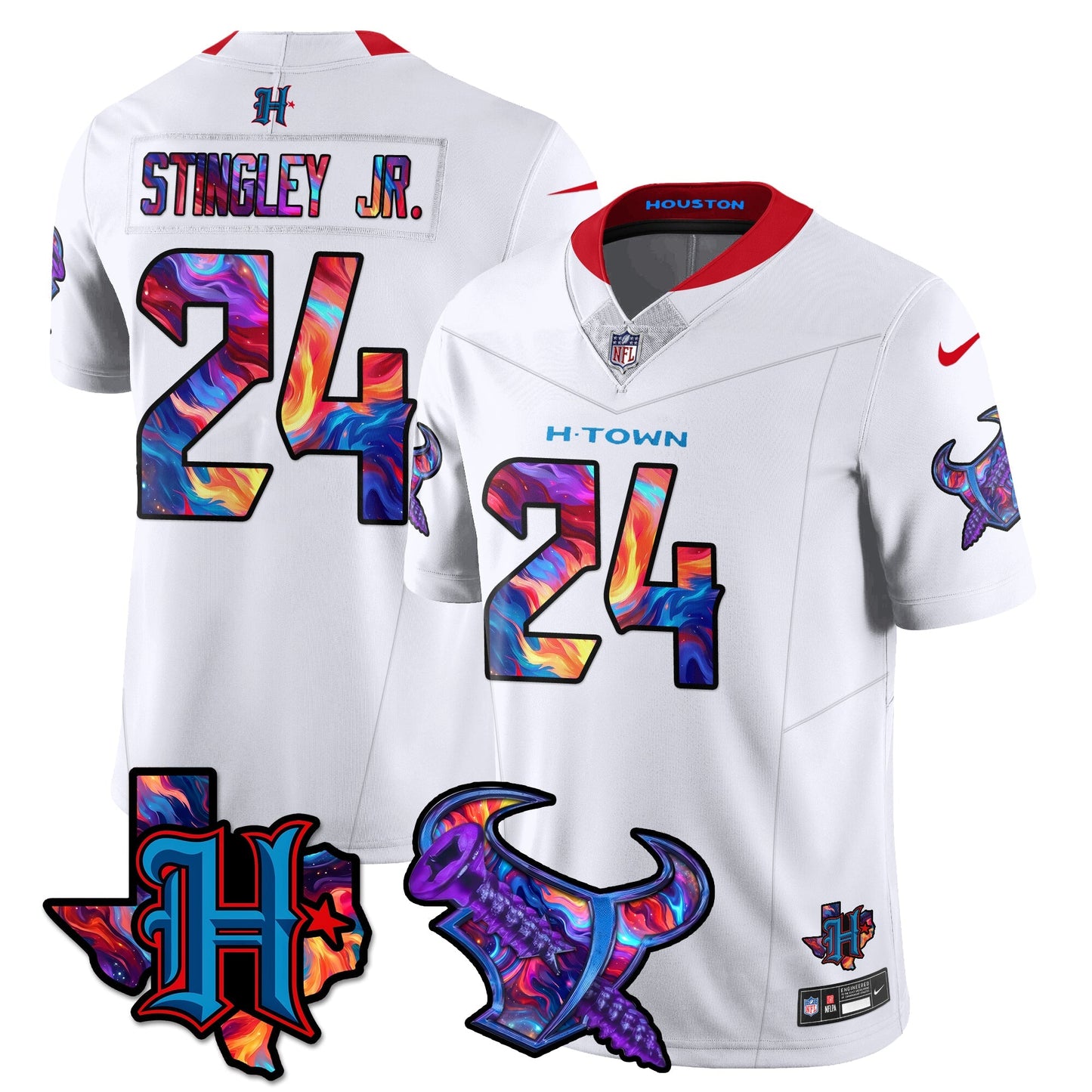 HOU Special Vapor Limited Jersey - All Stitched-DTD