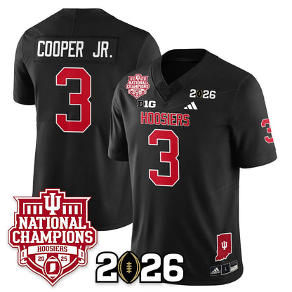 Indiana H Vapor Limited Football Jersey - 2025 National Champions - All Stitched-DTD