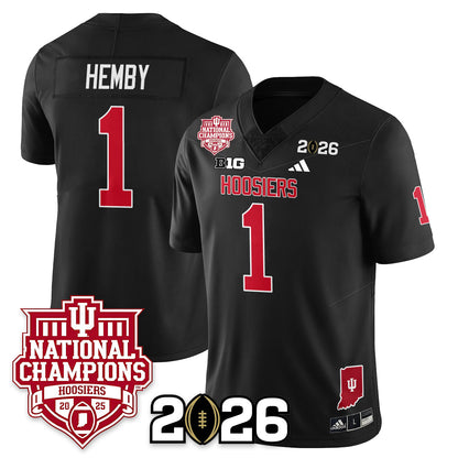 Indiana H Vapor Limited Football Jersey - 2025 National Champions - All Stitched-DTD