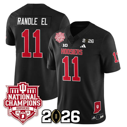 Indiana H Vapor Limited Football Jersey - 2025 National Champions - All Stitched-DTD