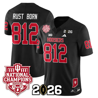 Indiana H Vapor Limited Football Jersey - 2025 National Champions - All Stitched-DTD