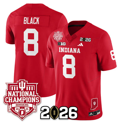 Indiana H Vapor Limited Football Jersey - 2025 National Champions - All Stitched-DTD
