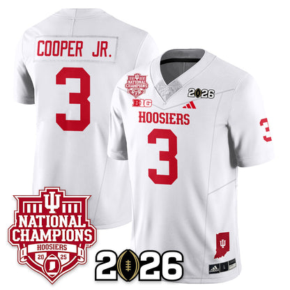 Indiana H Vapor Limited Football Jersey - 2025 National Champions - All Stitched-DTD