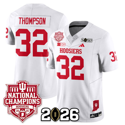 Indiana H Vapor Limited Football Jersey - 2025 National Champions - All Stitched-DTD