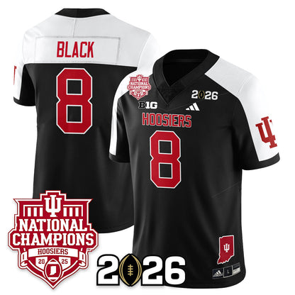 Indiana H Vapor Limited Football Jersey - 2025 National Champions - All Stitched-DTD