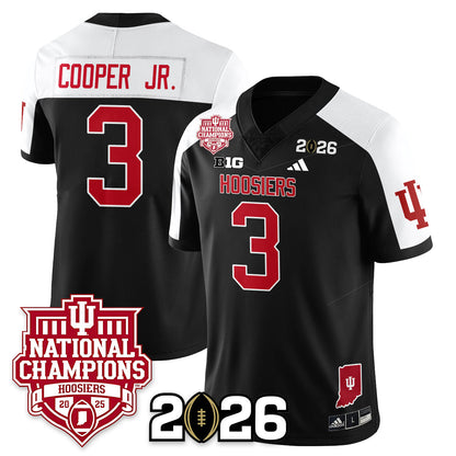 Indiana H Vapor Limited Football Jersey - 2025 National Champions - All Stitched-DTD