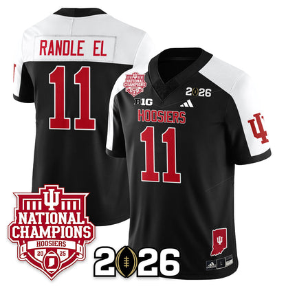 Indiana H Vapor Limited Football Jersey - 2025 National Champions - All Stitched-DTD
