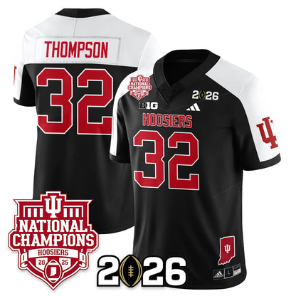 Indiana H Vapor Limited Football Jersey - 2025 National Champions - All Stitched-DTD