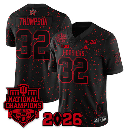 Indiana H Stranger Things Vapor Limited Football Jersey - 2025 National Champions - All Stitched-DTD