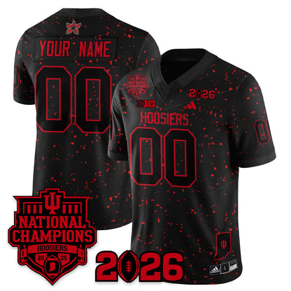 Indiana H Stranger Things Vapor Limited Football Jersey - 2025 National Champions - All Stitched-DTD