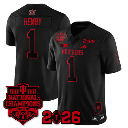 Indiana H Stranger Things Vapor Limited Football Jersey - 2025 National Champions - All Stitched-DTD