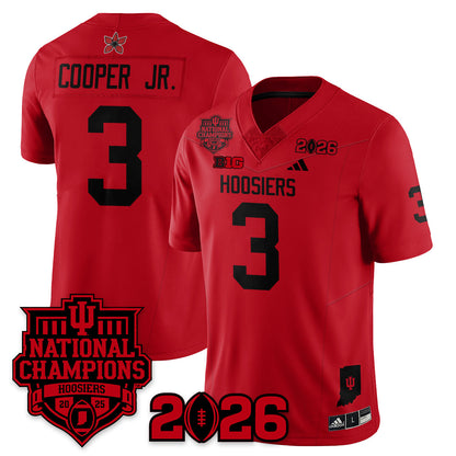 Indiana H Stranger Things Vapor Limited Football Jersey - 2025 National Champions - All Stitched-DTD
