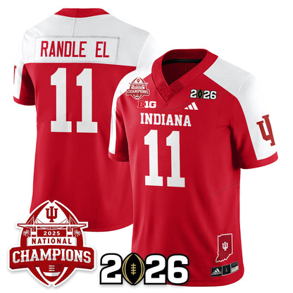 Indiana H Vapor Limited Football Jersey V2 - 2025 National Champions - All Stitched-DTD