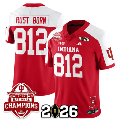Indiana H Vapor Limited Football Jersey V2 - 2025 National Champions - All Stitched-DTD
