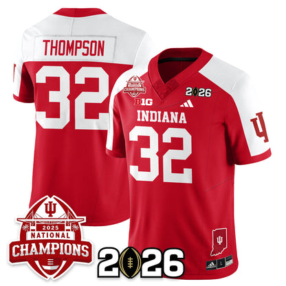 Indiana H Vapor Limited Football Jersey V2 - 2025 National Champions - All Stitched-DTD