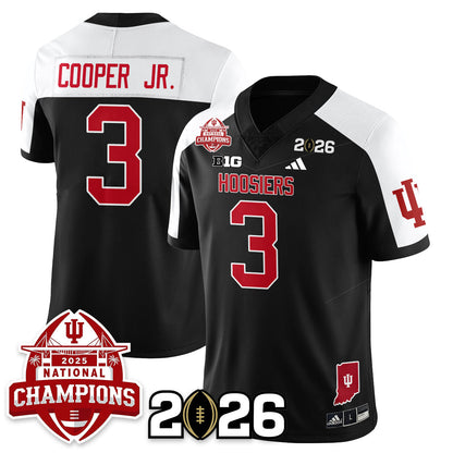 Indiana H Vapor Limited Football Jersey V2 - 2025 National Champions - All Stitched-DTD