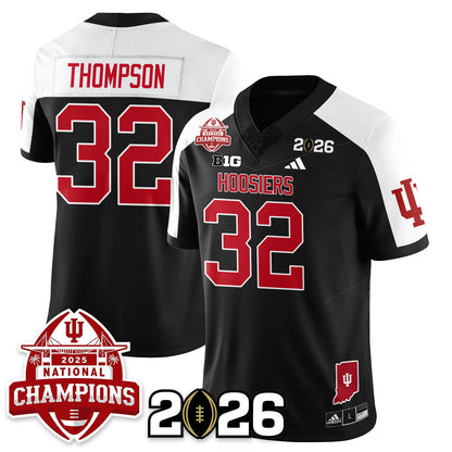 Indiana H Vapor Limited Football Jersey V2 - 2025 National Champions - All Stitched-DTD