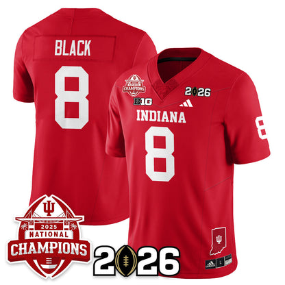 Indiana H Vapor Limited Football Jersey V2 - 2025 National Champions - All Stitched-DTD