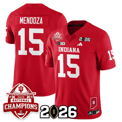 Indiana H Vapor Limited Football Jersey V2 - 2025 National Champions - All Stitched-DTD