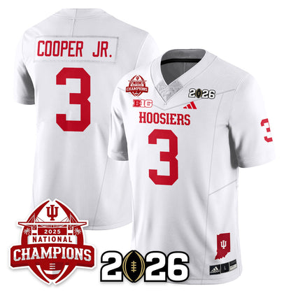 Indiana H Vapor Limited Football Jersey V2 - 2025 National Champions - All Stitched-DTD