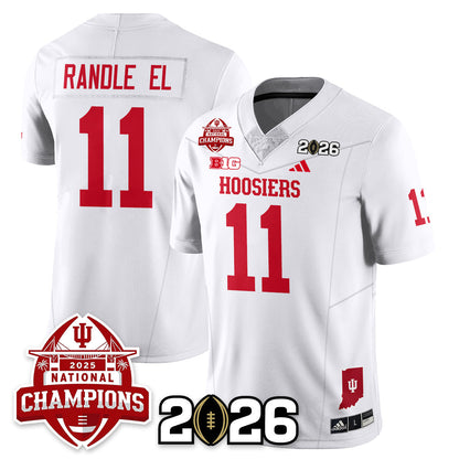Indiana H Vapor Limited Football Jersey V2 - 2025 National Champions - All Stitched-DTD