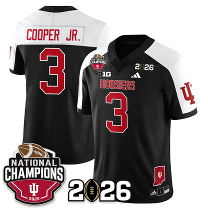Indiana H Vapor Limited Football Jersey V3 - 2025 National Champions - All Stitched-DTD