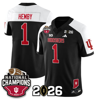 Indiana H Vapor Limited Football Jersey V3 - 2025 National Champions - All Stitched-DTD