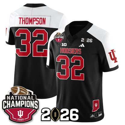 Indiana H Vapor Limited Football Jersey V3 - 2025 National Champions - All Stitched-DTD