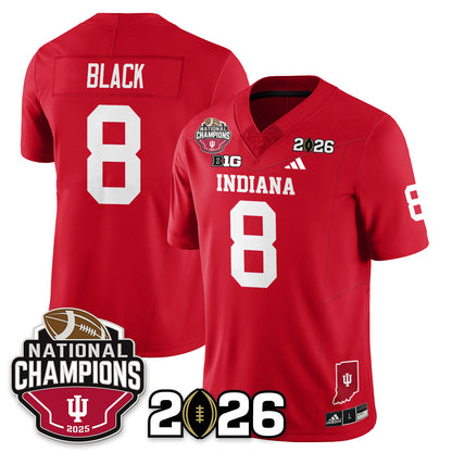 Indiana H Vapor Limited Football Jersey V3 - 2025 National Champions - All Stitched-DTD