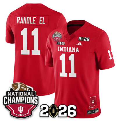 Indiana H Vapor Limited Football Jersey V3 - 2025 National Champions - All Stitched-DTD