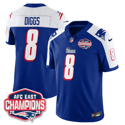 NE 1996 Throwback Limited Vapor Jersey – All Stitched-DTD