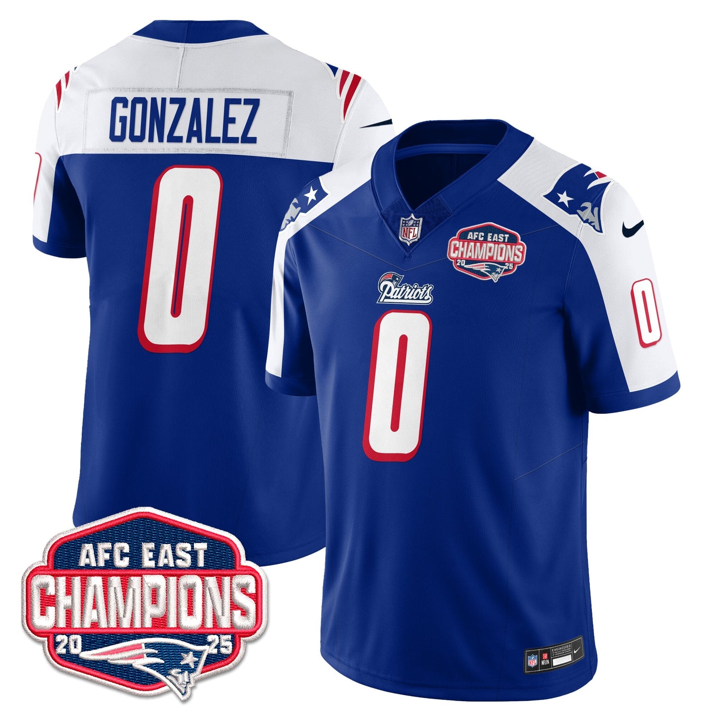 NE 1996 Throwback Limited Vapor Jersey – All Stitched-DTD