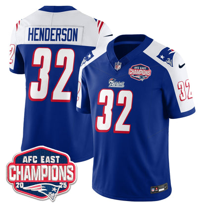 NE 1996 Throwback Limited Vapor Jersey – All Stitched-DTD