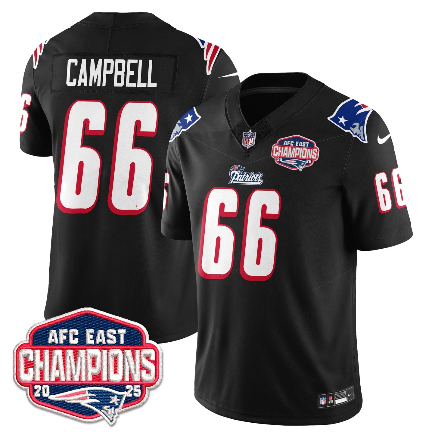 NE 1996 Throwback Limited Vapor Jersey – All Stitched-DTD