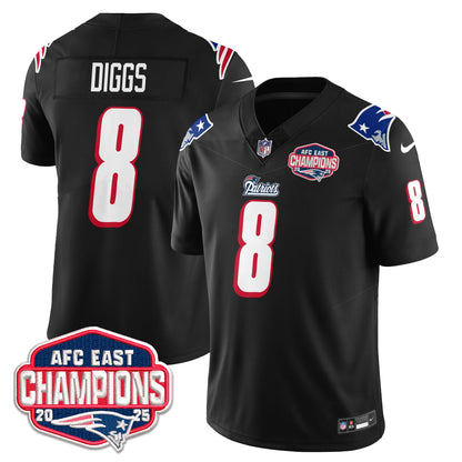 NE 1996 Throwback Limited Vapor Jersey – All Stitched-DTD