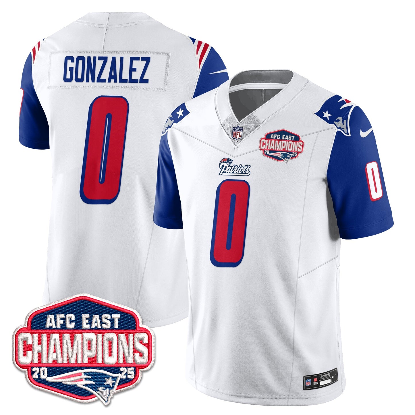 NE 1996 Throwback Limited Vapor Jersey – All Stitched-DTD