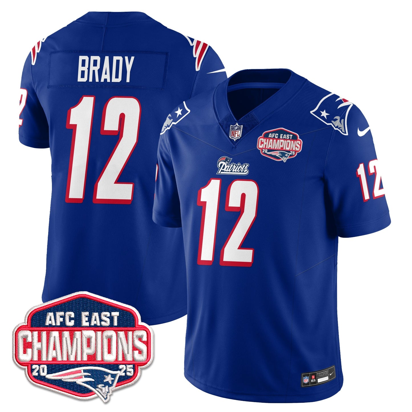 NE 1996 Throwback Limited Vapor Jersey – All Stitched-DTD