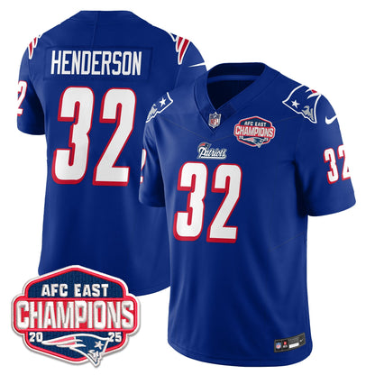 NE 1996 Throwback Limited Vapor Jersey – All Stitched-DTD