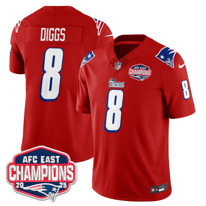 NE 1996 Throwback Limited Vapor Jersey – All Stitched-DTD