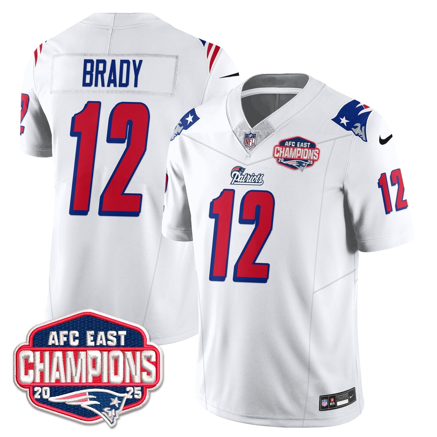 NE 1996 Throwback Limited Vapor Jersey – All Stitched-DTD