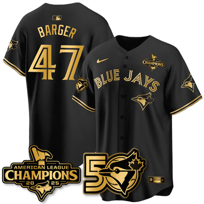 TBJ 2025 American League Champions Vapor Limited Jersey - 50th Season - All Stitched-DTD