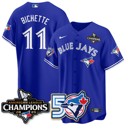 TBJ 2025 American League Champions Vapor Limited Jersey - 50th Season - All Stitched-DTD